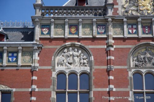 Gare Centrale d’Amsterdam, Amsterdam, Pays-Bas