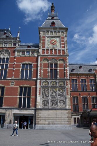 Gare Centrale d’Amsterdam, Amsterdam, Pays-Bas