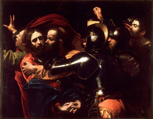 L'arrestation du Christ du Caravage