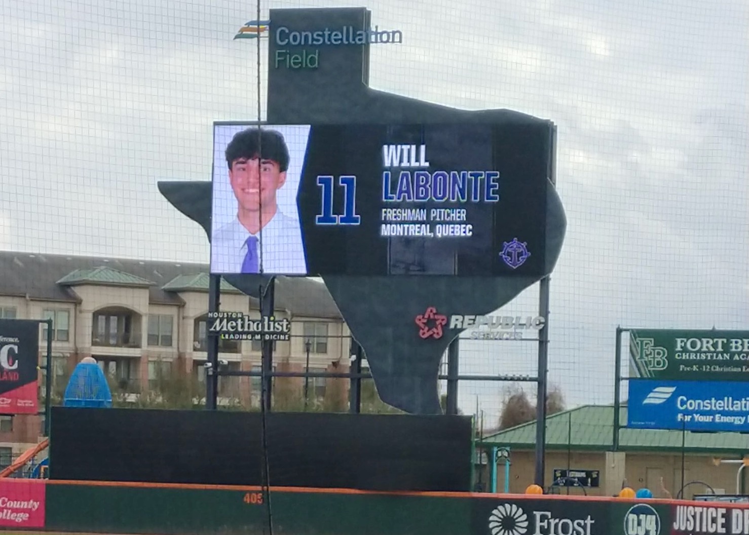 William Labonté, University of Portland, NCAA DI