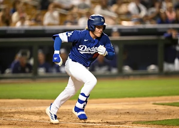 Charles Davalan, Great Lakes Loons, A avancé - Dodgers de Los Angeles