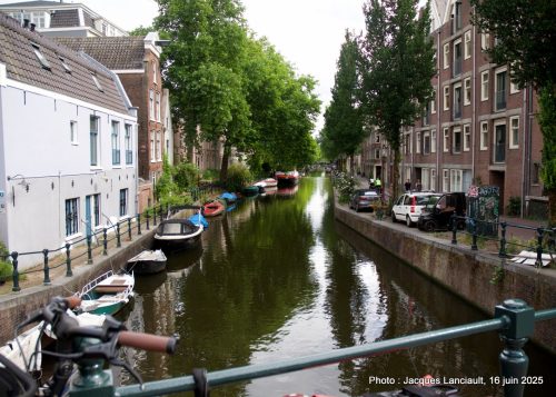 Canal, Amsterdam, Pays-Bas 