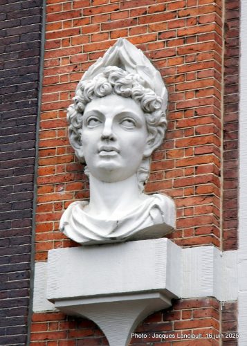 Huis met de Hoofden, Amsterdam, Pays-Bas