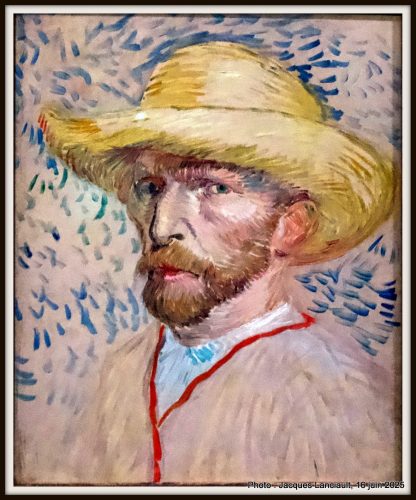 Autoportait, Musée Van Gogh, Amsterdam, Pays-Bas