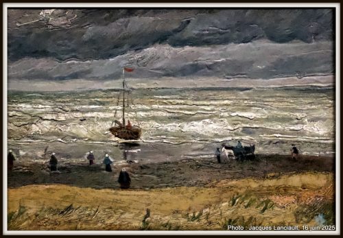 Vue de la mer à Scheveningen, Musée Van Gogh, Amsterdam, Pays-Bas