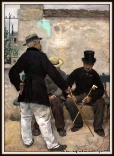 Les anciens officiers, Musée Van Gogh, Amsterdam, Pays-Bas