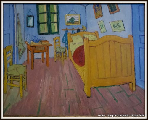 La chambre,, Musée Van Gogh, Amsterdam, Pays-Bas