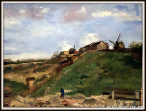 La butte Montmartre avec carrière , Musée Van Gogh, Amsterdam, Pays-Bas