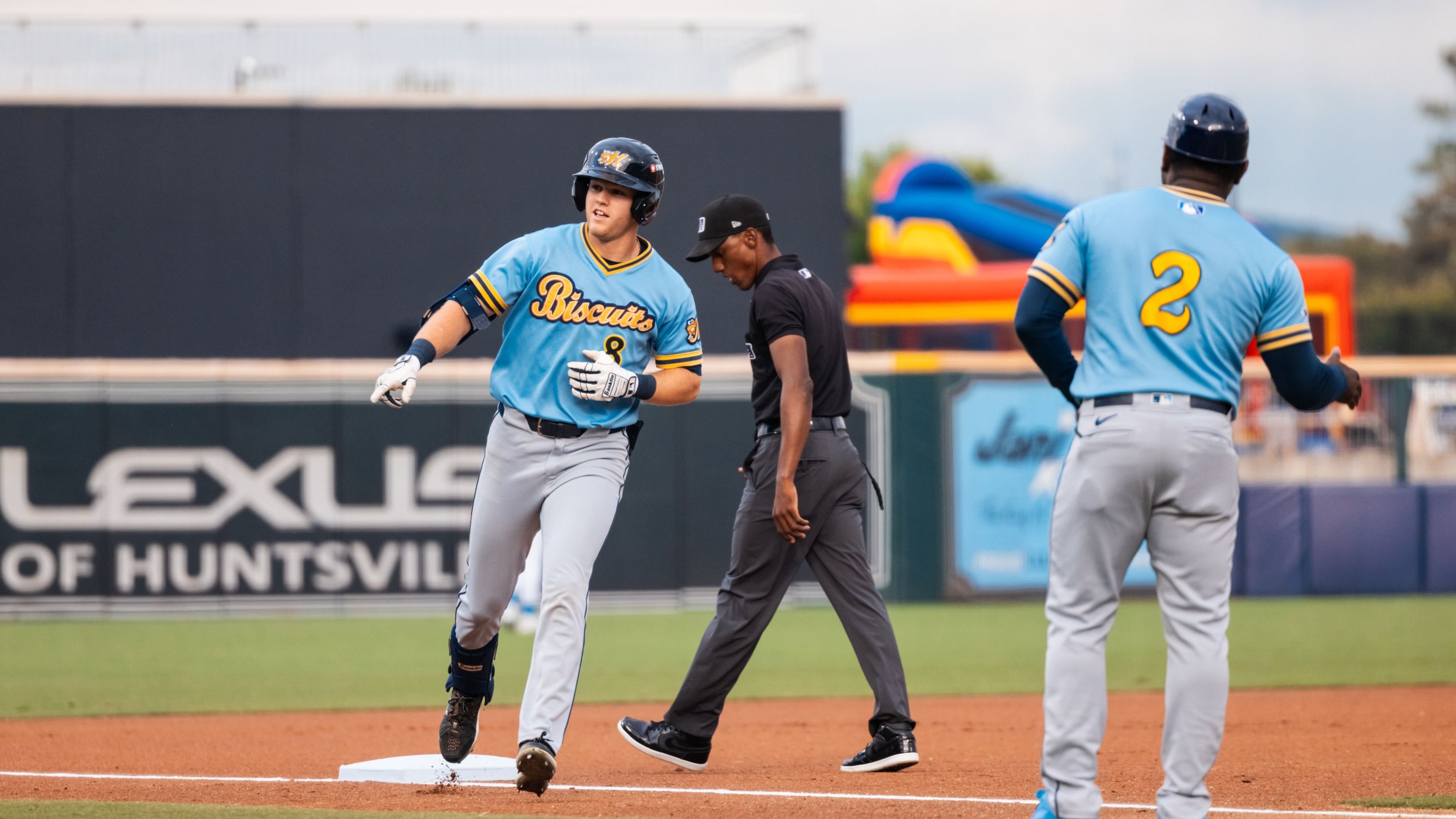 Émilien Pitre, Biscuit de Mongomery, AA - Rays de Tampa Bay