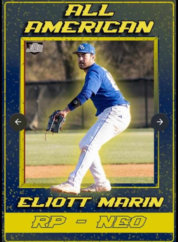 Éliott Marin, Northeastern Oklahoma A&M College, NJCAA DI