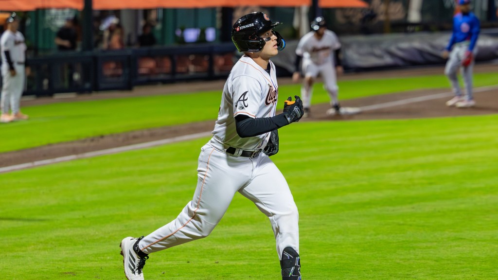 Archer Brookman, Clingstones de Columbus, AA - Braves d'Atlanta
