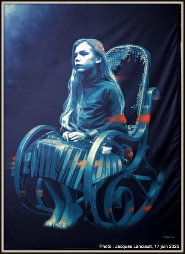 Old Rocking Chair, Straat Art Museum Amsterdam, Amsterdam, Pays-Bas