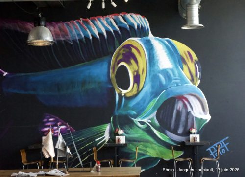 Café-Restaurant de IJ-kantine, NDSM Wharf, Amsterdam, Pays-Bas
