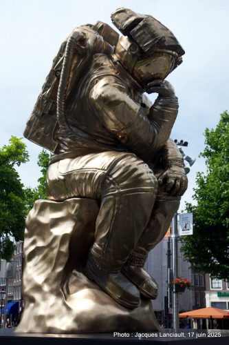 Le Penseur, Rembrandtplein, Amsterdam, Pays-Bas