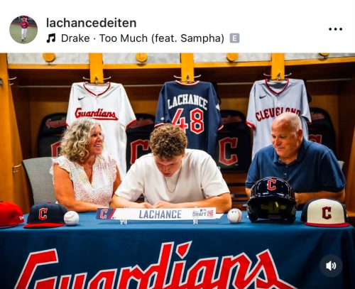 Deiten Lachance, Guardians de Cleveland