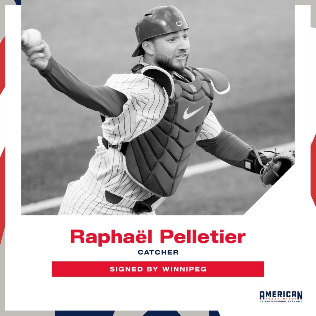 Raphael Pelletier, Goldeyes de Winnipeg, American Association of Professional Baseball