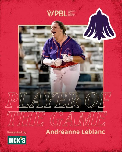 Andréanne Leblanc, Firebells de San Francisco, Women’s Pro Baseball League