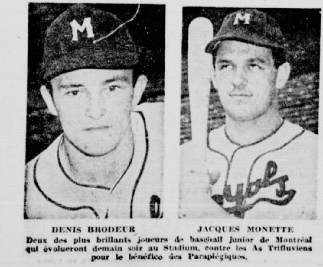 Denis Brodeur et Jacques Monette