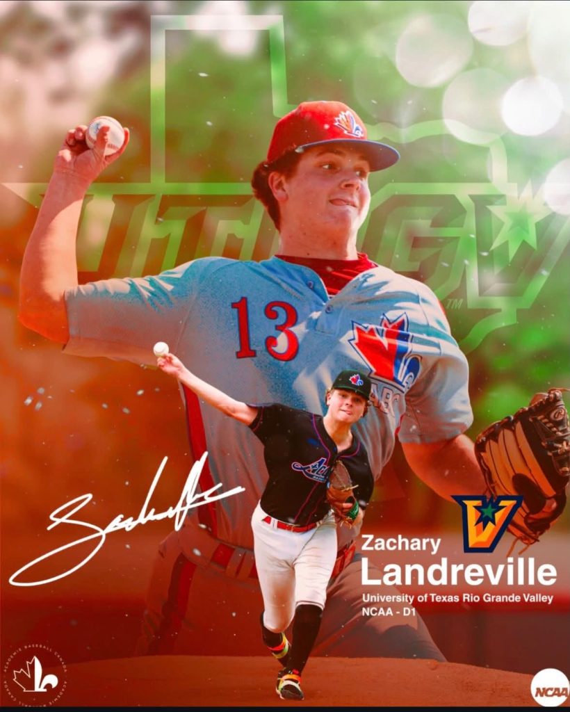 Zachary Landreville, The University of Texas Rio Grande Valley, NCAA DI