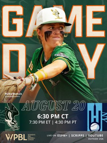 Maïka Dumais, Hunters de Boston, Women’s Pro Baseball League