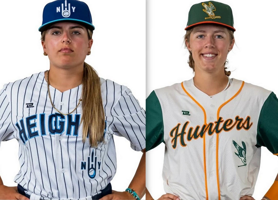 Baseball professionnel féminin - Autre fort match pour les Québécoises Élodie Ciamarro et Maïka Dumais !
