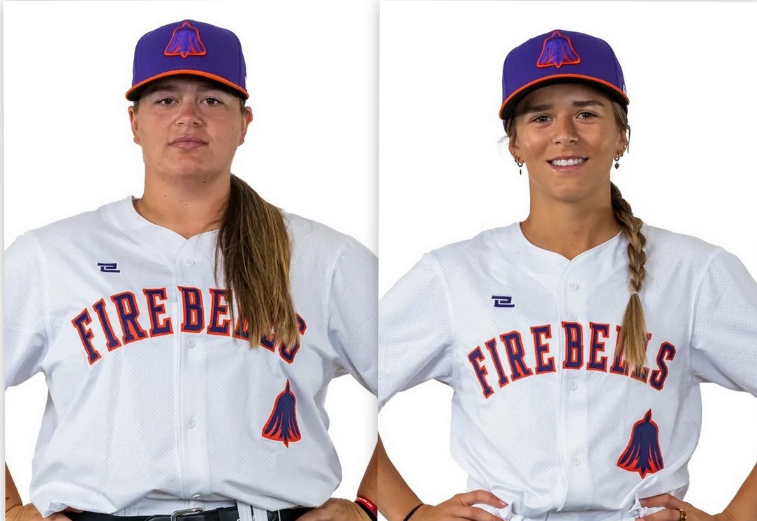 Andréanne Leblanc et Ela Day-Bédard, Firebells de San Francisco, Women’s Pro Baseball League
