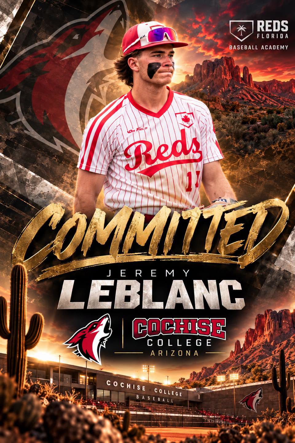 Jérémy Leblanc, Collège Cochise, NJCAA DI