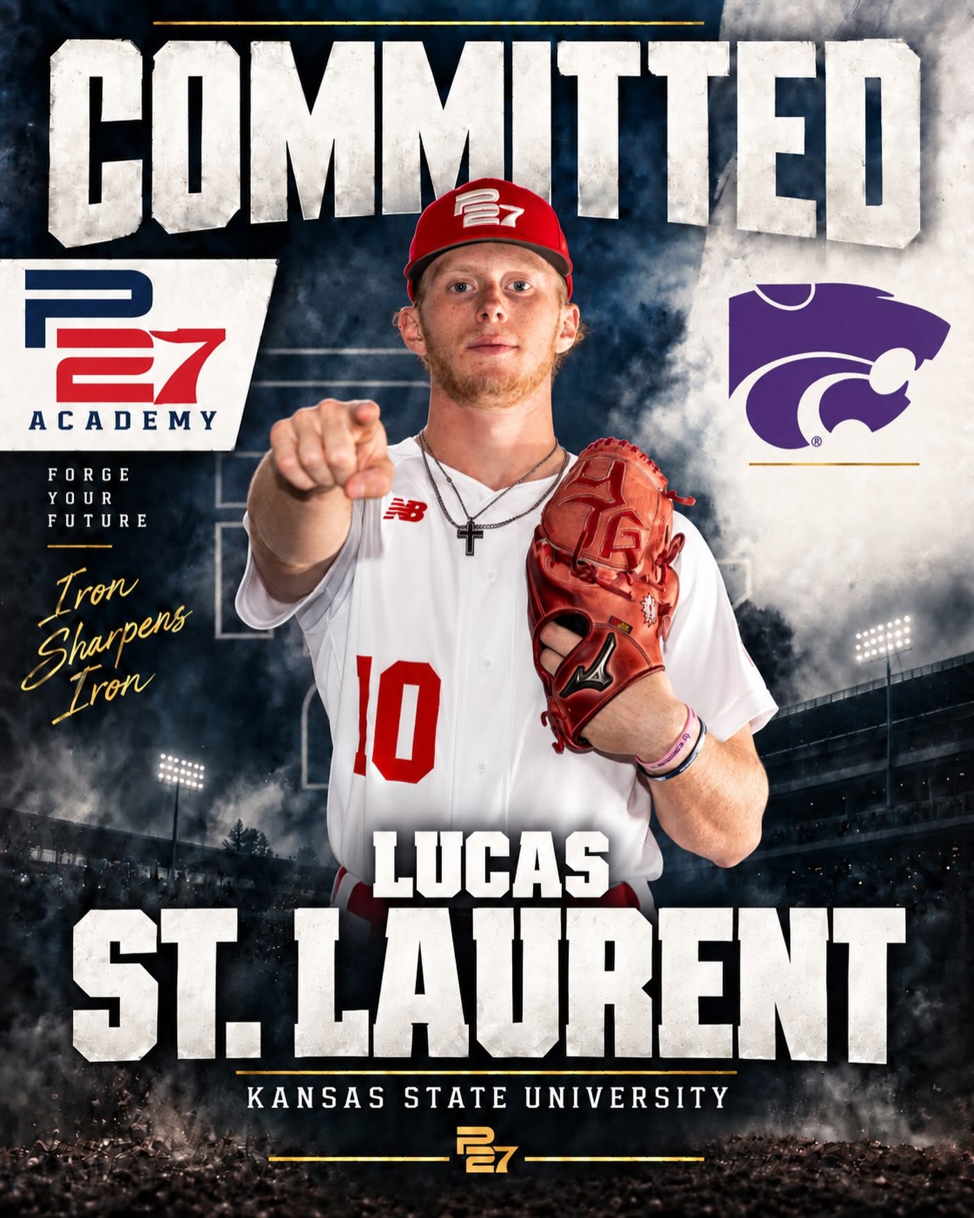Lucas St-Laurent, Université Kansas State, NCAA DI