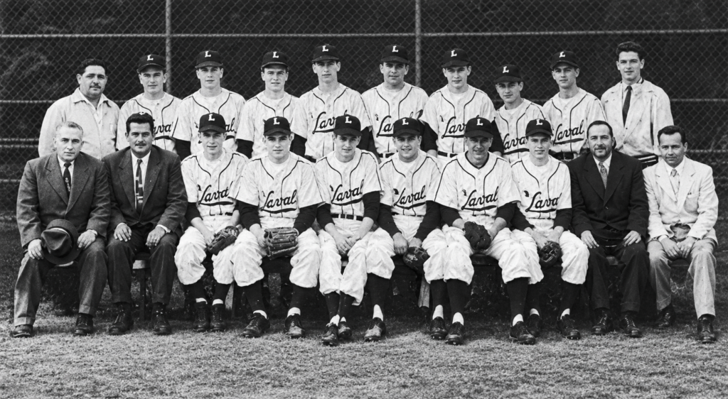 L'équipe Laval de la Ligue Montréal Royale Junior de 1955